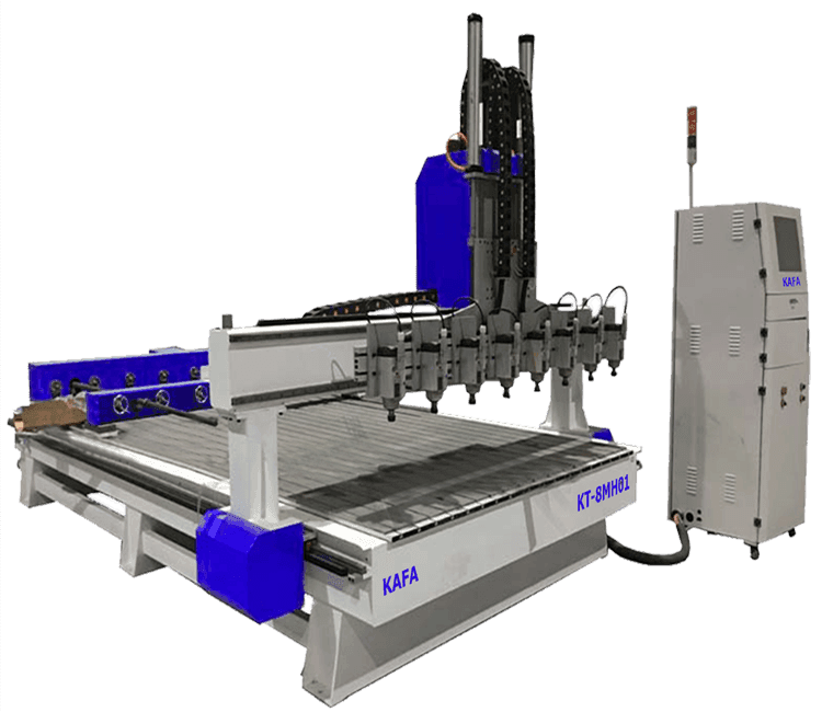 8 Head Cnc Router For Wood Working